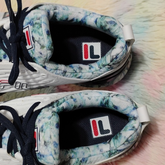 NWOT Fila Women's Speedserve Energized Multicolor Pattern Shoes 7.5 (X-105 CRATE - Picture 7 of 12